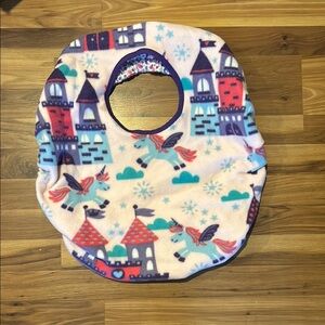 Girls reversible fleece car seat cover